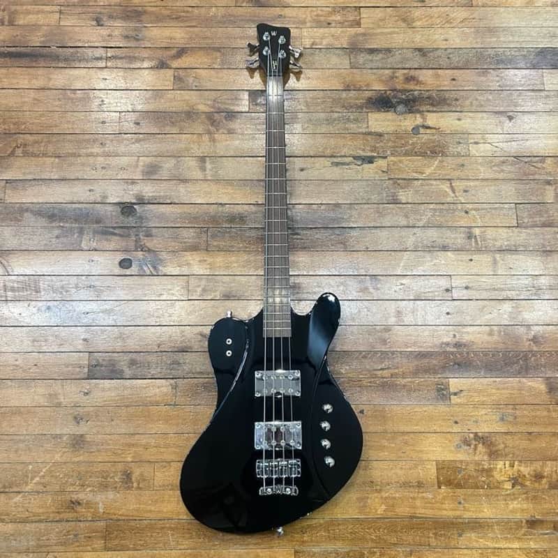 Warwick German Pro Series Solid Black Idolmaker with Gig Bag | Reverb