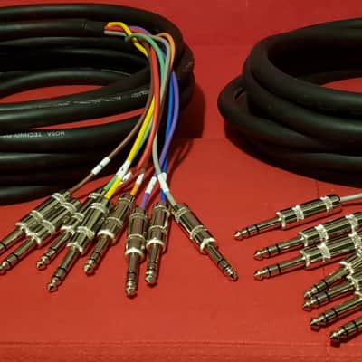 *16 ft!* Hosa "DTP-805" - 8-Channel DB25 to 1/4" TRS Balanced Snake / $84.60 at Sweetwater! 1 of 2 image 5