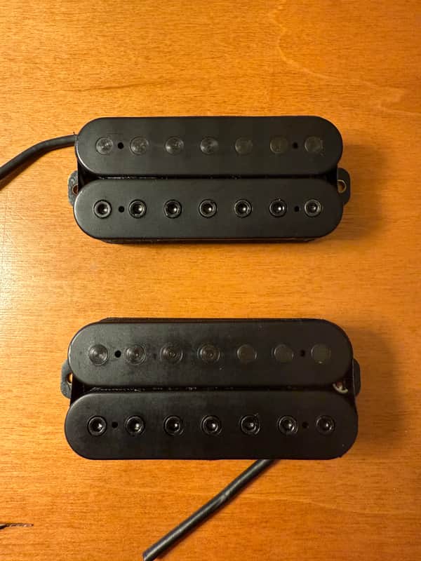 Ibanez V77D/V87D 7 String Humbucker Set - Black image 1
