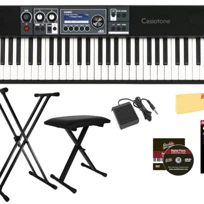 Casio CT-S500 Casiotone 61-Key Keyboard w/ Adjustable Bench