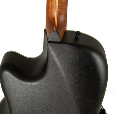 Ovation Electric Acoustic Guitar Pro Series Standard Balladeer 2771AX - Solid A-Grade Sitka Spruce Top - Deep Contour Lyrachord Body - Strings Adamas Nuova Coated - Cherry Burst - 2771AX-CCB-G image 6