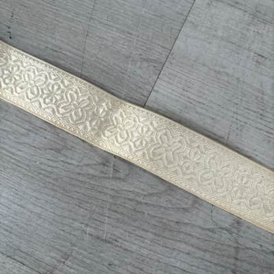 Ace Vintage Guitar Strap White image 21
