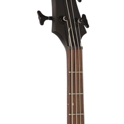 Schecter Stiletto Stealth 4 Electric Bass Satin Black image 4
