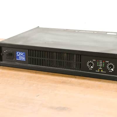 QSC CX702 2-Channel 700W Power Amplifier CG0127N