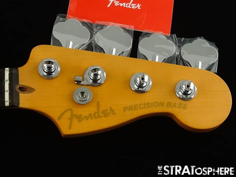 Fender American Ultra II Precision P BASS NECK + TUNERS, USA Modern image 1