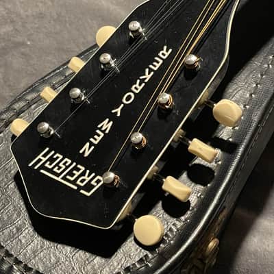 Vintage Gretsch New Yorker Mandolin w D’Armond / Dearmond  pickup 50’s - 60’s - Sunburst folk w orig. case image 2