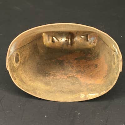 Cowbell 4 Inch Hand Forged Blacksmithed Antique Cow Bell image 7