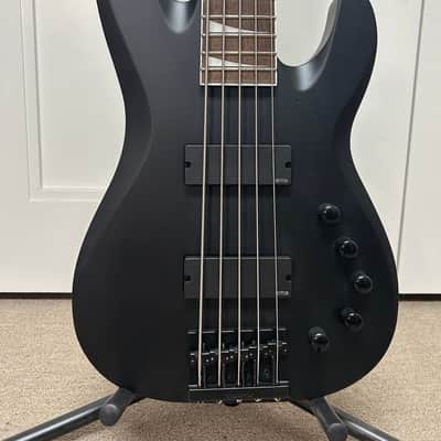 Jackson X Series David Ellefson Signature Concert Bass CBX V with Laurel Fretboard - Satin Black image 2