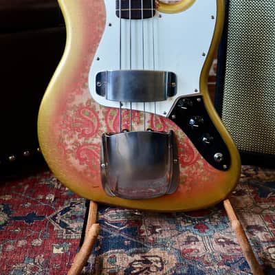 Berly J Bass - Pink/Gold Paisley. NEW (Authorized Dealer) image 1