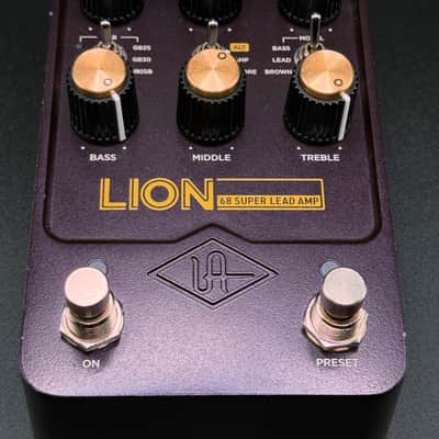 Universal Audio Lion '68 Super Lead Amp 2023 - Present - Black image 1