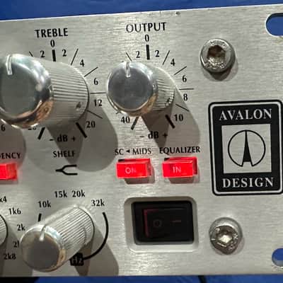 Avalon VT-737sp Tube Channel Strip 2010s - Silver image 7