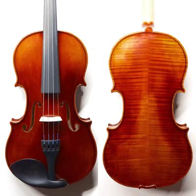 4/4 Handmade Professional Violin Outfit, European Maple & Spruce ,Rich Tone image 2