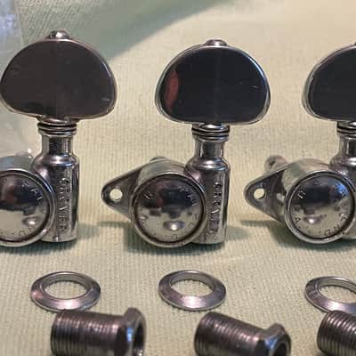 Vintage 1958 1959 Grover Pat Pend tuners for martin d28 gibson Les Paul PAF Burst standard es 355 Flying v 175 SG image 11