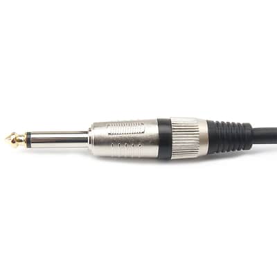 Female Xlr To 1/4 (6.35Mm) Ts Mono Jack Unbalanced Microphone Cable Mic Cord For Dynamic Microphone - 6.6 Ft/2 Meters image 5