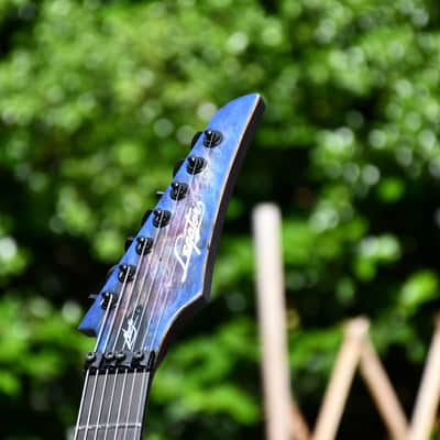 Legator N7XFR 2019 Ocean (7 String Hand Crafted Electric Guitar) image 5