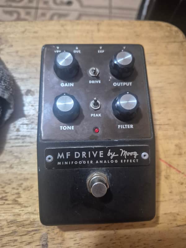 Moog Minifooger MF Drive V1  - Black image 1