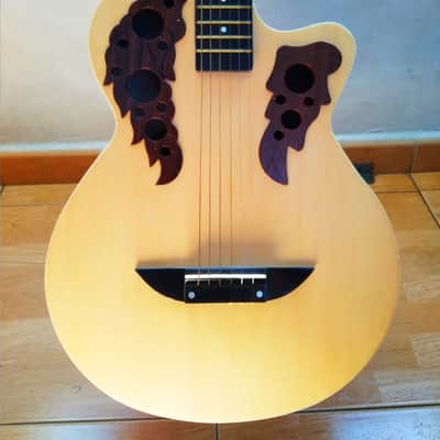 Ovation Replica Made in Korea 1990 Natural Wood image 9