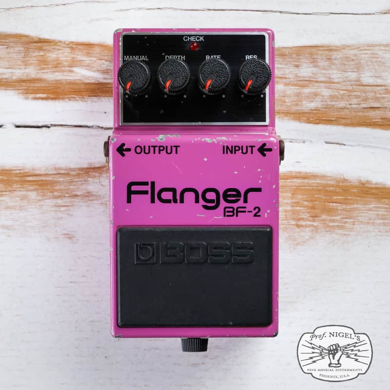 Immagine Boss BF-2 Flanger (Black Label) Vintage MIJ Made in Japan VG - 1