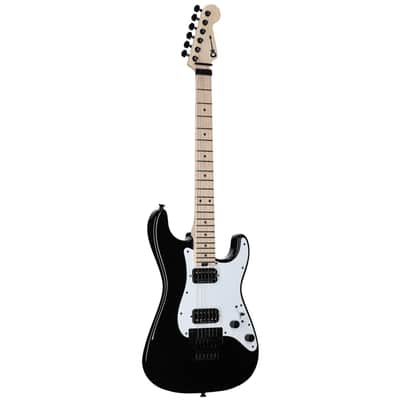Charvel Pro-Mod So-Cal Style 1 HH FR M Electric Guitar, Maple Fingerboard, Black image 2
