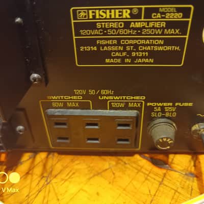 Fisher CA 2220 1979 - Silver image 11