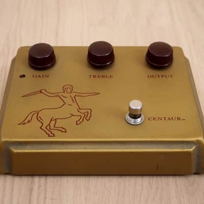 1997 Klon Centaur Professional Overdrive Gold Horsie, Long Tail fast shipping image 3