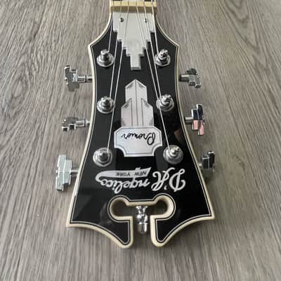 D'Angelico Premier DC Semi-Hollow Double Cutaway Electric Guitar 2019 - 2020 - Champagne with KILLER Taylor Gigbag image 14