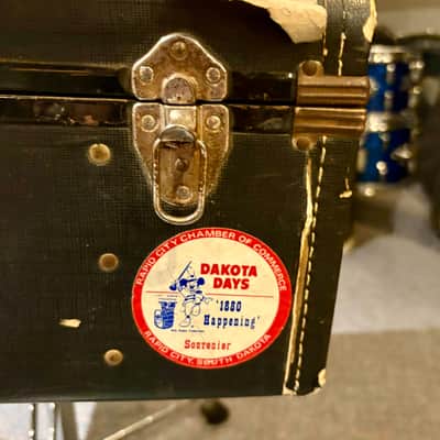 Ludwig Original Vintage Suite Case Snare Drum Case, Yellow/Gold Badge, Keystone Era 1960s! image 3