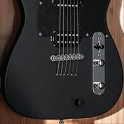 Michael Kelly Hybrid 55T Electric Guitar - Black Satin | Versatile Tone, Sleek Style image 2