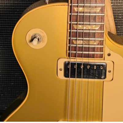 Gibson Les Paul Deluxe 1979 Goldtop All Gold image 2