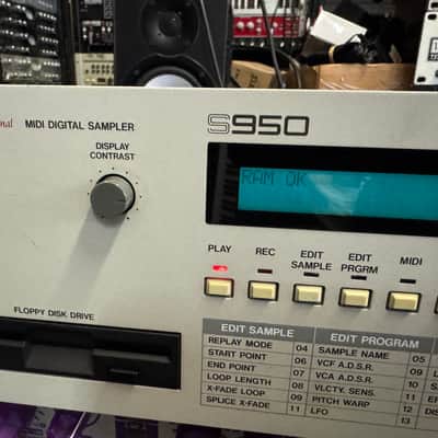 AKAI S-950 Rack Sampler 1536 Mword Memory EX ,S950 clean //ARMENS// image 3