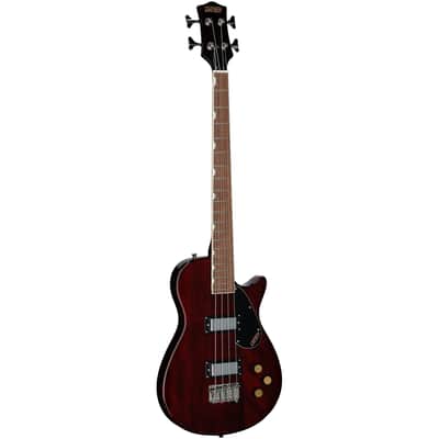 Gretsch Streamliner Jet Club Electric Bass, Walnut Stain image 7