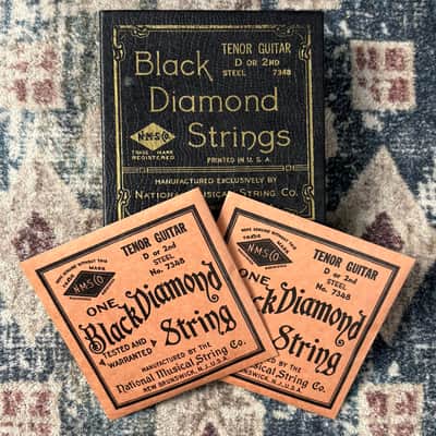 1930s Tenor Guitar D or 2ND Steel 7348 Vintage Guitars Strings! image 1