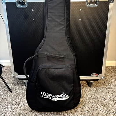 D'Angelico Premier DC Semi-Hollow Double Cutaway with Stop-Bar Tailpiece, Pau Ferro Fretboard 2023 - Present - Black Flake image 7