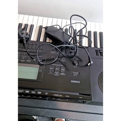 Casio WK-7600 - Musical Keyboards - Black - Very Good w/ Power Supply image 3