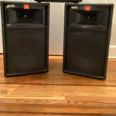 JBL TR-125 Passive speakers set of 2 + Yamaha emx640 powered mixer image 10