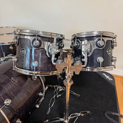 DW DW Performance Series 6 piece Shell Pack - Ebony stain lacquer image 2