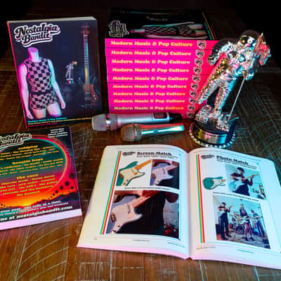 Nostalgia Bandit Auction Catalog: Featuring Stage-Used Music Memorabilia (NEW) image 1