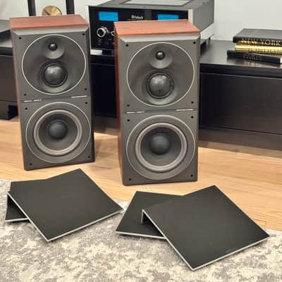 RARE Bang & Olufsen Beovox S 80.2 Speaker Pair FULLY RESTORED NEW FOAM ! image 2