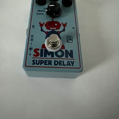 Caline CP513 Simon Super Delay Effects Pedal Digital Analog and Tape Options Caline CP513 2024 - Blue image 10