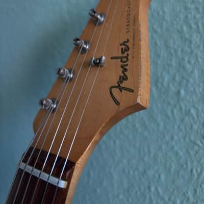 Immagine Fender Vintera Road Worn '60s Stratocaster 2020 - 2021 - Firemist Gold - 10
