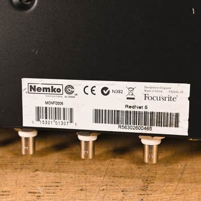 Focusrite RedNet 5 Pro Tools HD to Dante Network Bridge CG01T3T image 10