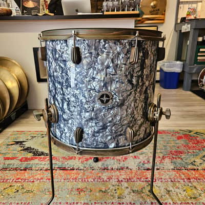 Bucks County Drum Co. 24-16-13" Relic Series Mahogany Drum Kit image 11