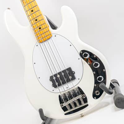Music Man StingRay Retro ‘70s 4-String Bass White w/ OHSC | Vintage Swagger, Modern Power image 4