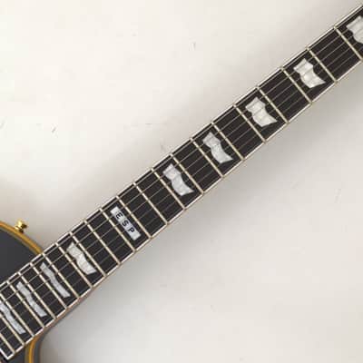 ESP E-II Eclipse VB Vintage Black Guitar B Stock image 3