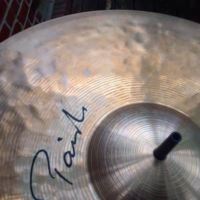 Paiste 20" Signature Dark Full Ride Cymbal Very Good Condition image 6