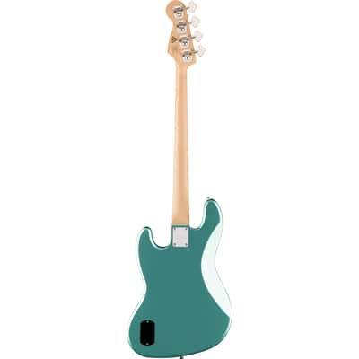 Squier Affinity Active Jazz Bass - Laurel Fingerboard, Mystic Sea Foam Green image 3