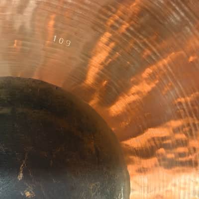 Sabian 22 Inch Artisan Raw Bell Ride Cymbal  3258 grams #109 DEMO VIDEO 2022 image 5