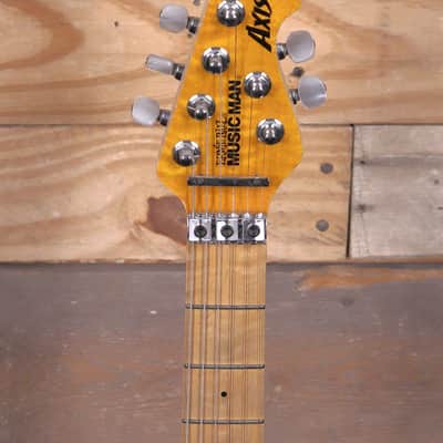 2013 Music Man Axis Electric Guitar Trans Gold w/ Case "Excellent Condition" image 6