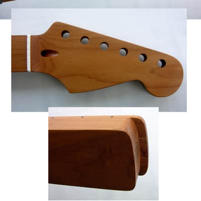 Stratocaster S.S. FRETS/Vintage Style/Rounded/22 Frets/ROASTED fits Warmoth, Fender STRAT image 2