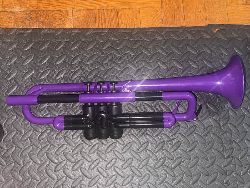 pTrumpet PTRUMPET1P Student Model Plastic Trumpet 2010s - Purple image 1